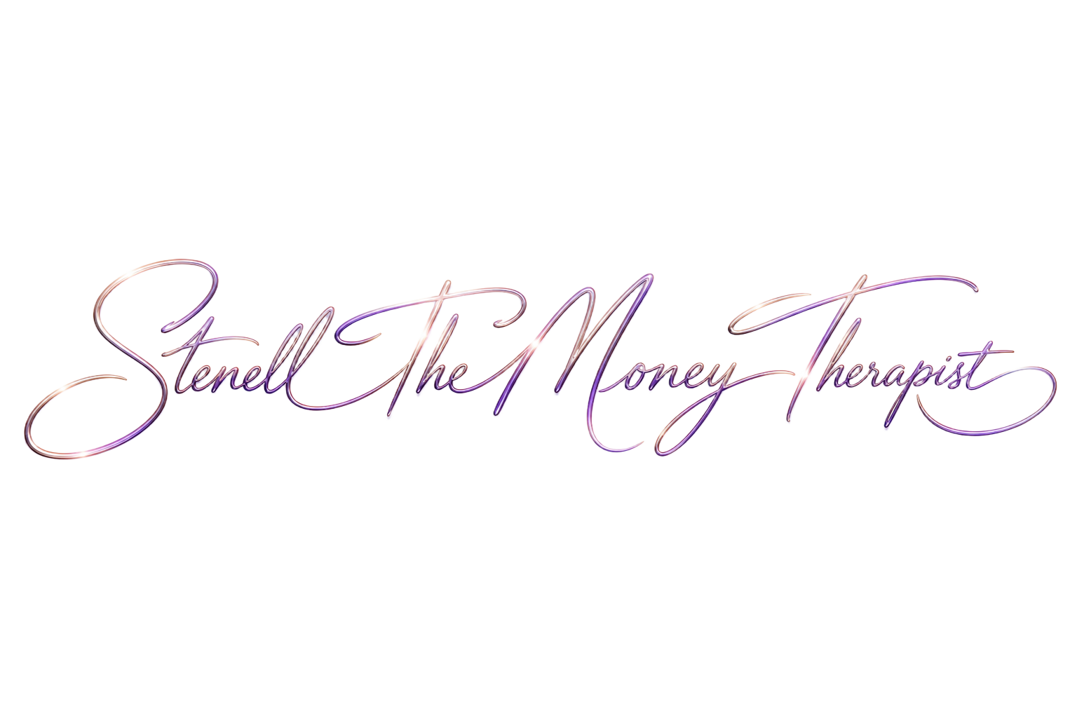 Stenell The Money Therapist signature